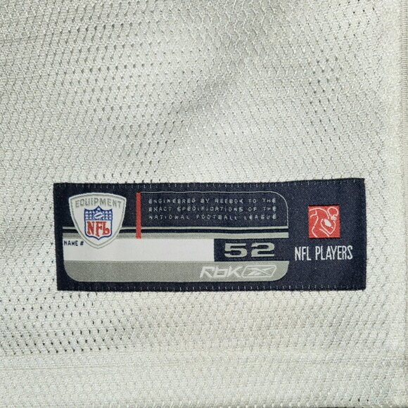 Reggie Wayne Indianapolis Colts Authentic Jersey Size 52 White Blue Stitch Sewn - Picture 6 of 8